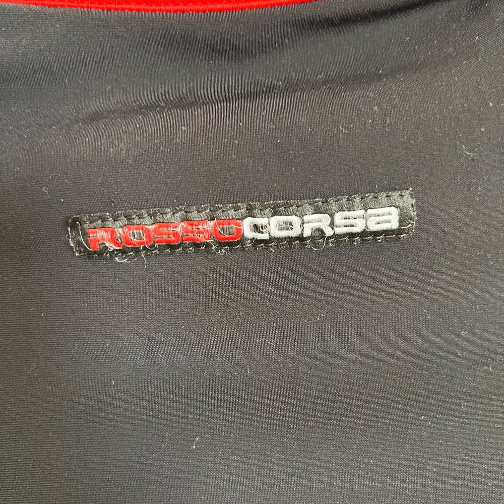 Men’s Castelli Rossi Corsa Cycling Jacket size Medium Red Yellow Black - Picture 8 of 14